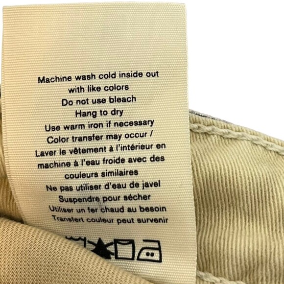 Rag & Bone Maya Slim Ankle Jeans Women’s Size 24 Acid Wash High Rise Frayed Hem - Picture 12 of 15